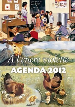 À l'encre violette agenda 2012