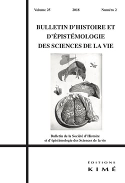 BULLETIN D'HISTOIRE ET D'EPISTEMOLOGIE DES SCIENCES DE LA VIE n.25-2 : histoire des techniques d'exploration et de neurostimulation cérébrales