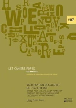 Valorisation des acquis de l'experience