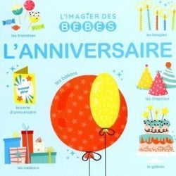 L'imagier des bébés : l'anniversaire