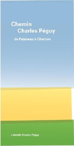 Chemin : de Palaiseau à Chartres
