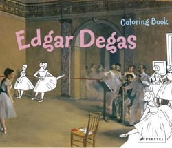 Colouring book: edgar degas