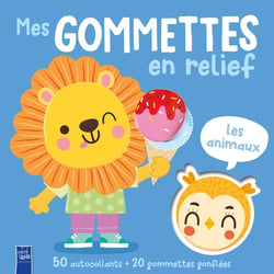 Mes gommettes en relief : Les animaux