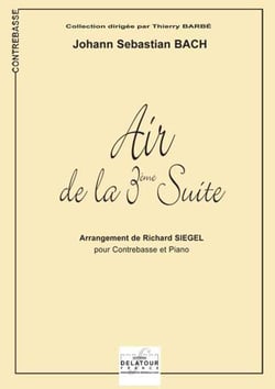 Air de la 3ème suite orchestrale BWV 1068 (Version contrebasse)