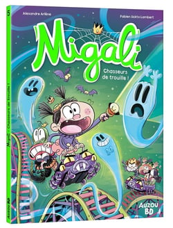 Cherche et trouve géant : Migali Tome 5 : chasseurs de trouille !