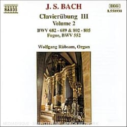 Clavierubung III /Vol.2