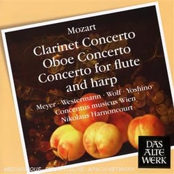 Concerto pour flûte & harpe k299 - concerto pour hautbois k134...