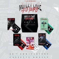 Exclusive Cassette for Mötley Crüe's 40th anniversary