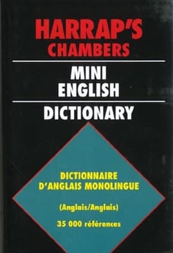 Harrap's chambers mini english dictionary - monolingue