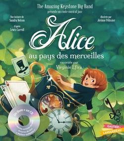 Alice au pays des merveilles - Livre CD Petit Format
