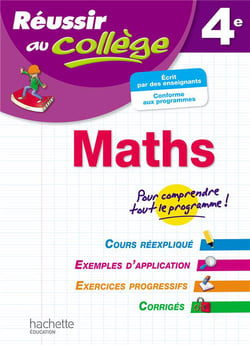 Réussir au collège : maths - 4ème