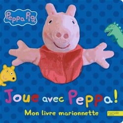 Peppa pig - joue avec peppa - mon livre marionnette