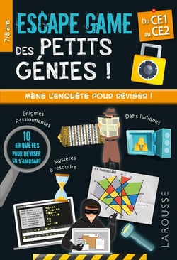 Escape game des petits génies ! : Du CE1 au CE2