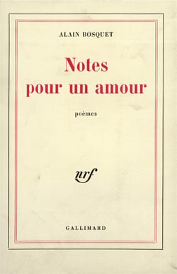 Notes pour un amour