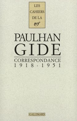 Les cahiers de la NRF : correspondance - 1918-1951