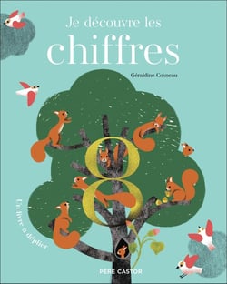 Je découvre les chiffres : Un livre à déplier