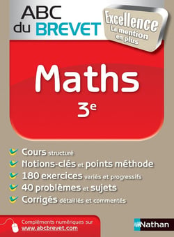 Abc Du Brevet  Maths 3E