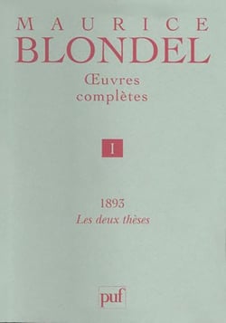 Oeuvres complètes. Tome 1 - 1893. Les deux thèses