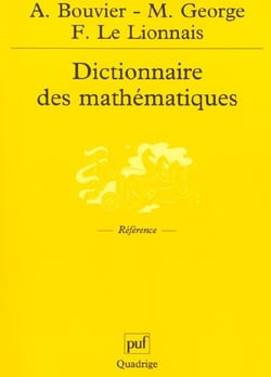 Dictionnaire des mathématiques