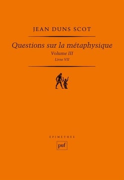 Questions sur la métaphysique, III (Livre VII)