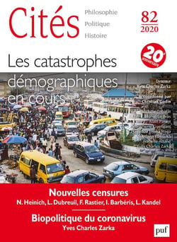 REVUE CITES n.82 : les catastrophes (édition 2020)