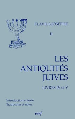 Les Antiquités juives, livres IV à V