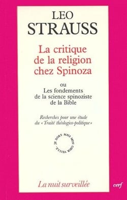 La Critique de la religion chez Spinoza
