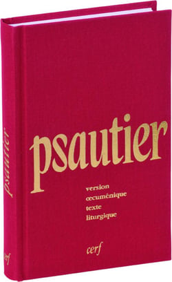 Psautier version oecuménique relié