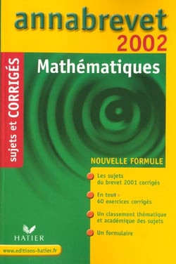 Mathematiques - sujets et corriges