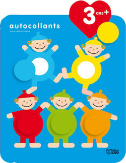 Je grandis avec les autocollants - les acrobates - 3 ans et plus