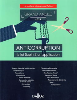 Anticorruption, la loi Sapin 2 en application