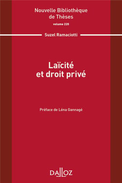 Laïcité et droit privé - Volume 220