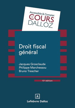 Droit fiscal général (15e édition)