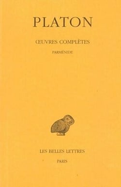 Oeuvres complètes. Tome VIII, 1re partie: Parménide