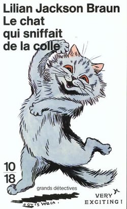 Le chat qui sniffait de la colle
