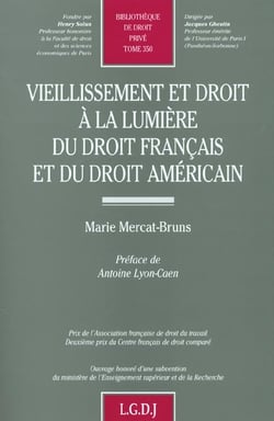 Vieillissement et droit a la lumiere du droit francais et du droit americain - vol350