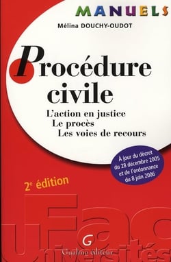 Manuel de procédure civile (2e édition)
