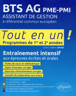 Bts ag pme-pmi  assistant de gestion a referentiel commun europeen
