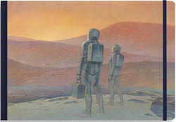 Travel book mars