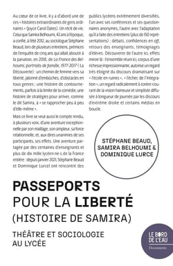 Passeports pour la liberté (Histoire de Samira) : Théâtre et sociologie au lycée