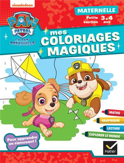 La Pat'Patrouille - Mes coloriages magiques - PS