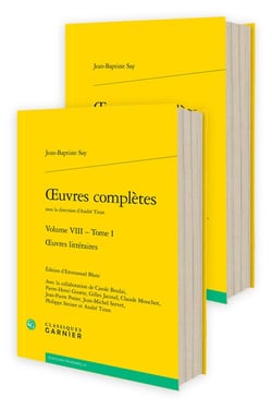 Oeuvres complètes Tome 8 : Oeuvres littéraires