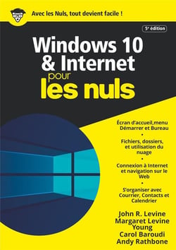 Windows 10 et internet mégapoche pour les nuls (5e édition)