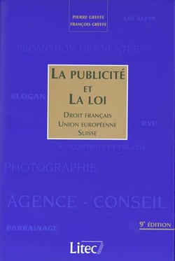 La publicite et la loi - france union europeenne suisse
