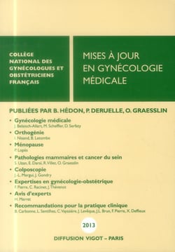 MAJ EN GYNECOLOGIE MEDICALE 2013