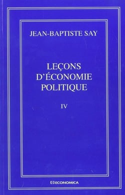 LECONS D'ECONOMIE POLITIQUE - VOLUME IV