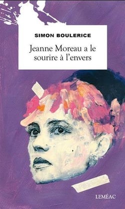 Jeanne moreau a le sourire a l'envers