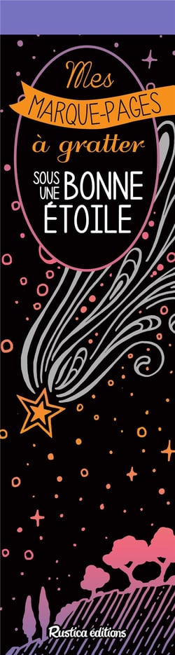 Mes marque-pages à gratter : Sous une bonne étoile