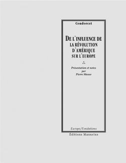 De l'influence de la révolution d'Amérique sur l'Europe