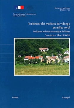 Traitement des matieres de vidange en milieu rural. - evaluation technico-economique des filieres. d